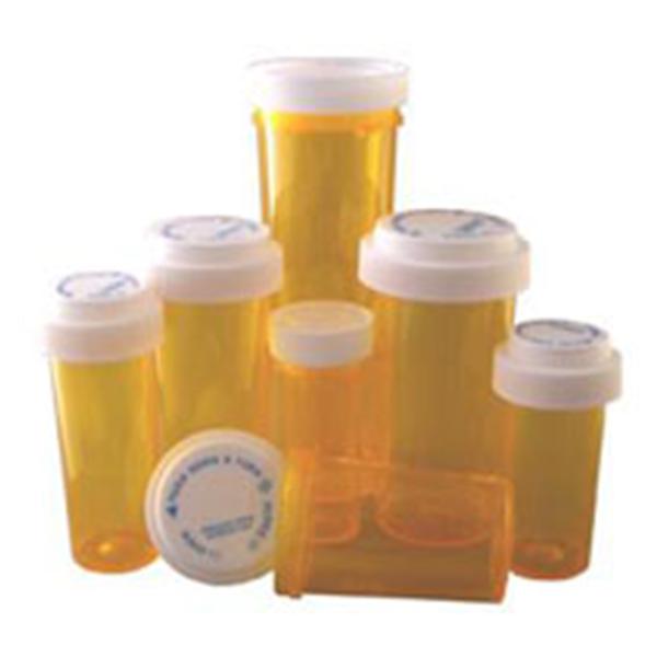 Vial Medicine Rexam Polypropylene 13 Dram Amber 175/Case